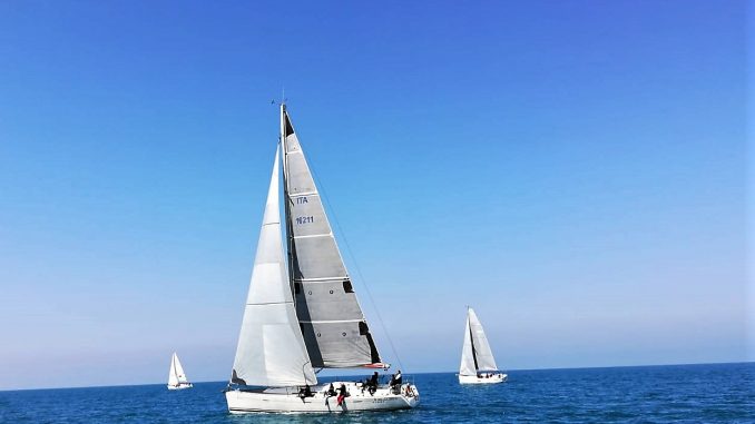 1) Mascalzone Siculo alla regata di Capo d'Orlando