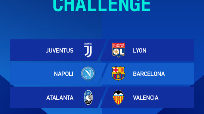 Ottavi Di Finale Di Champions League L Atalanta Pesca Il Valencia Juve E Napoli Lione E Barcellona Imgpress