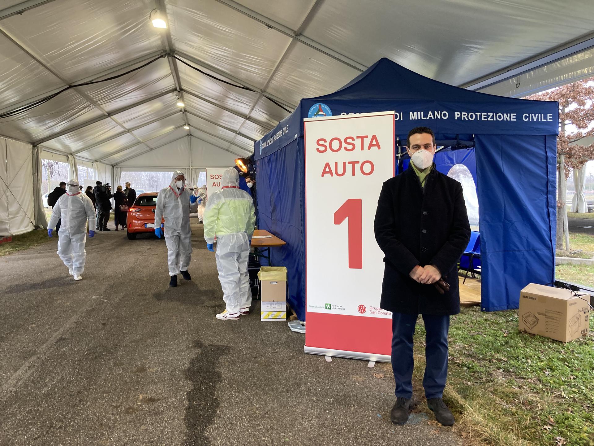 Emergenza tamponi a Rho Fiera aperto l’hub tamponi più grande della