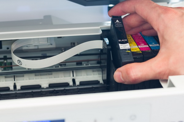 Refilling third party printer cartridges; inkjet.