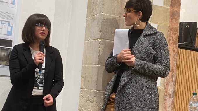 Noemi Mezzasalma assieme alla conduttrice Chiara Scucces (002)
