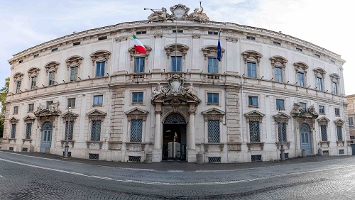 Rome,Constitutional,Court,Consulta,Palace,Building