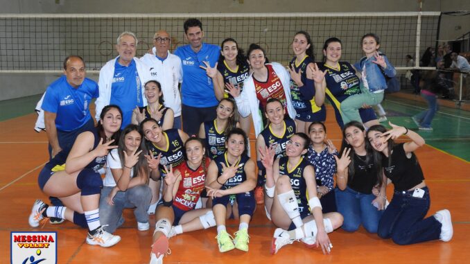 Il Messina Volley a fine gara (002)