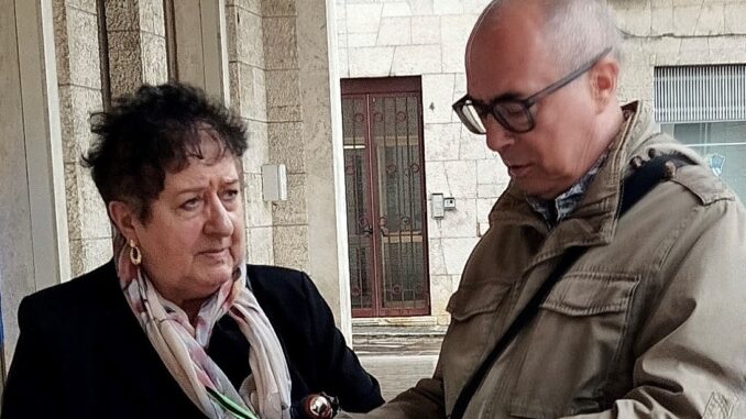 Lisetta Sperindei e Roberto Malini