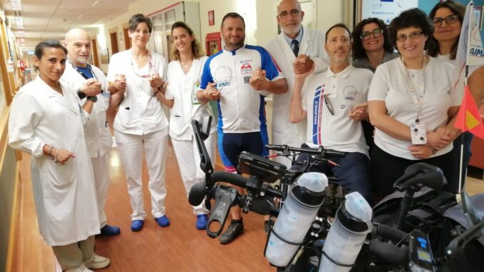 BICI TUOR AIMAK al Centro NeMO Roma al Gemelli (002)