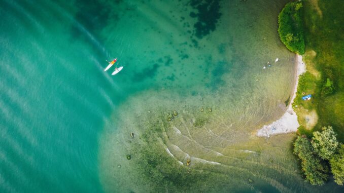 Stand up paddle Figino Lugano Region Milo Zanecchia