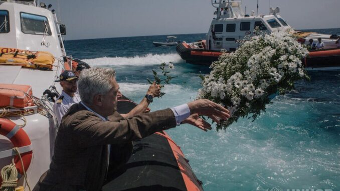la visita ufficiale in Italia dell’Alto Commissario delle Nazioni Unite per i Rifugiati, Filippo Grandi