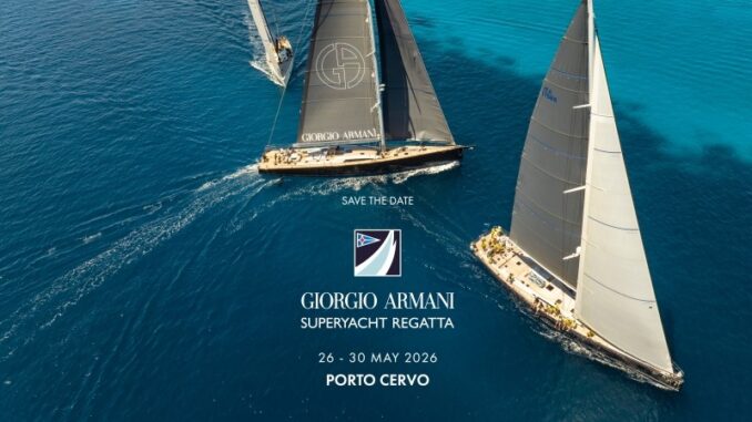 LA GIORGIO ARMANI SUPERYACHT REGATTA TORNA A PORTO CERVO