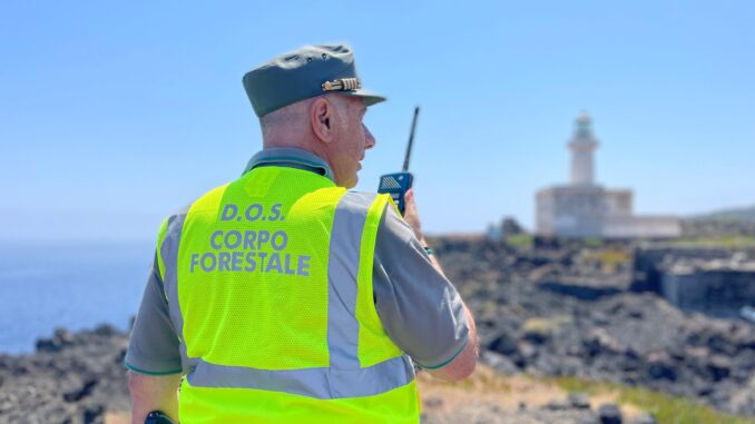 Dos - direttore operazioni di spegnimento del Corpo forestale all'opera (002)
