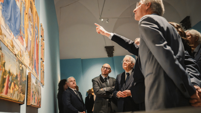 “Beato Angelico”, Palazzo Strozzi e Museo di San Marco, Firenze, 2025. Photo Ludovica Arcero, Say Who